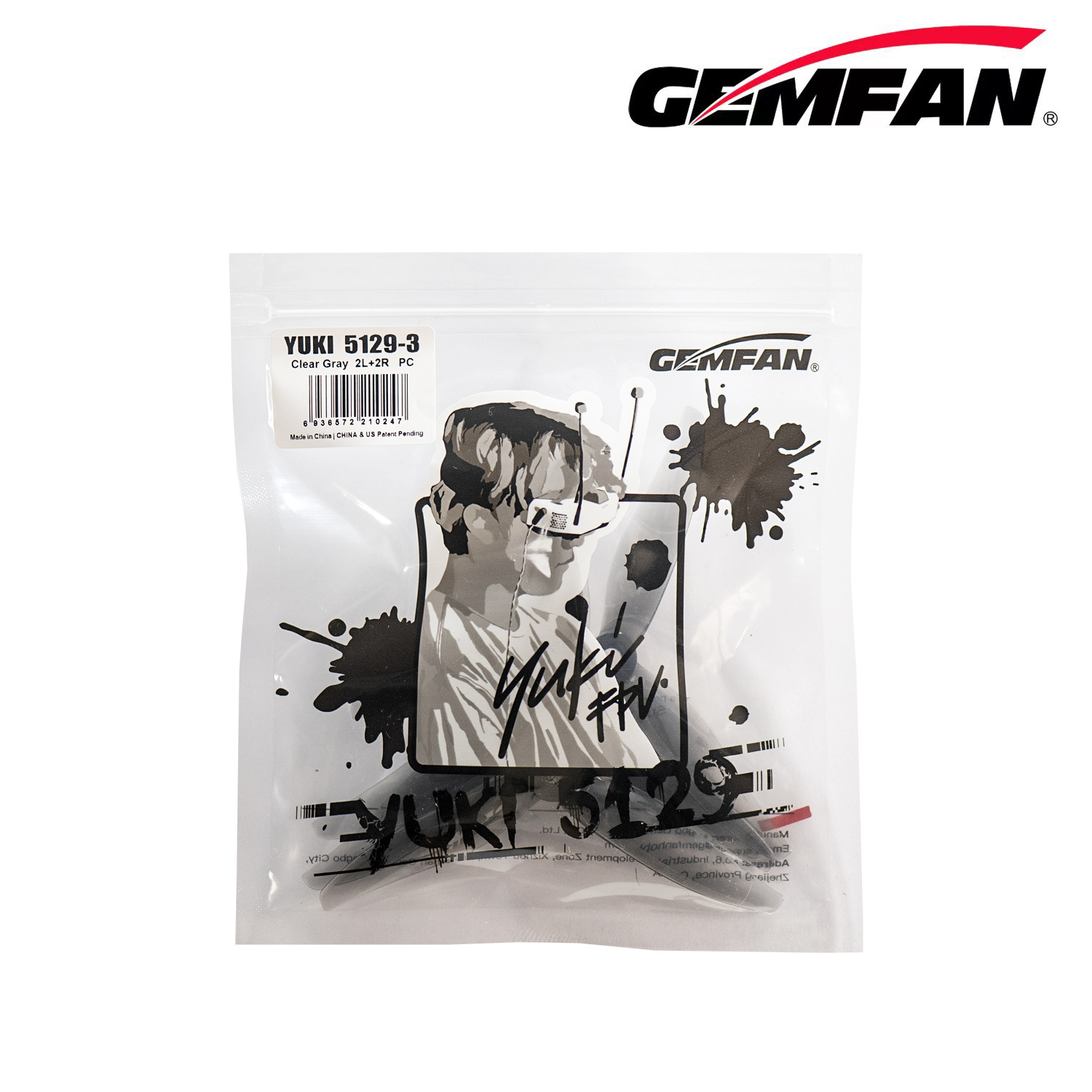 Drone Racing Propeller - Gemfan 5129 5 inci 3 Bilah/tri-blade
