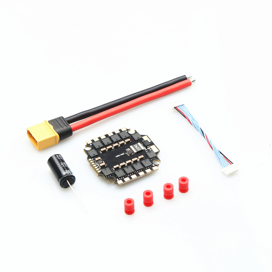 60A BLHELI_S 4IN1 3-6S ESC Tan - Drone Racing Flight Controller ulasan dan harga